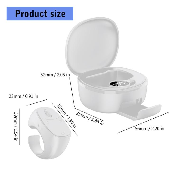 Small Wireless Controller Fast Page Turning Responsive Touch Travel Reading Accessory Upgrades for Electronic Books