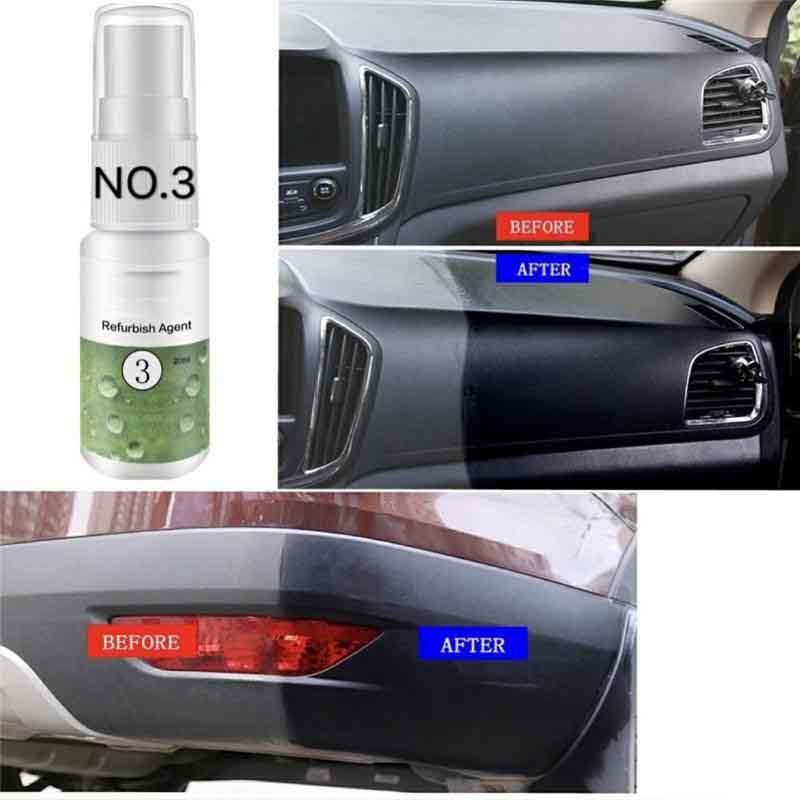 20ml Automotive Interior Leather Seats Plastic Maintenance Clean Detergent Refurbisher