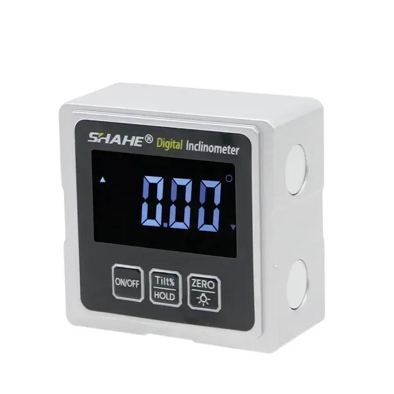 SHAHE Magnetic Digital Level Electronic Angle Finder Protractor Inclinometer Bevel Gauge With Magnets Backlight