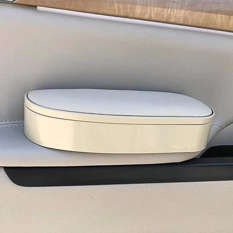 

Universal Car Door Storage Box with Light: Left Elbow Rest and Armrest Pad
