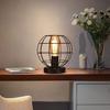 Lampe de Table - NETTLIFE - Vintage - Noir - Métal - Douille E27