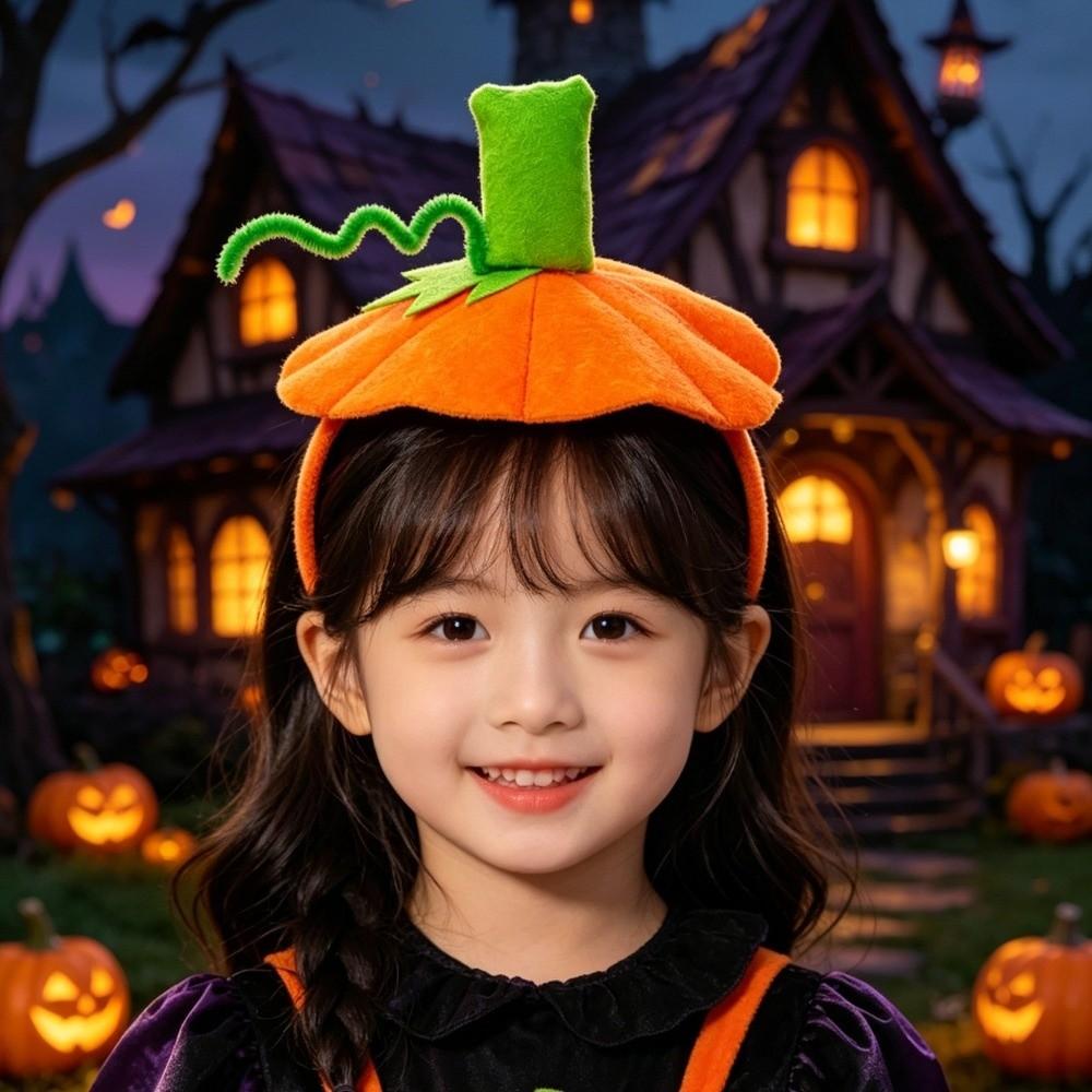 Vegetables Halloween Party Hair Hoop Pumpkin Ghost Festival Headpiece  Carnival Events