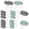 Pop Up Plant Cover Garden Mesh Seedlings Protector with Ground Stakes Garden Row Raised Bed Cover for Vegetables Fruits Herbs from Insects Birds