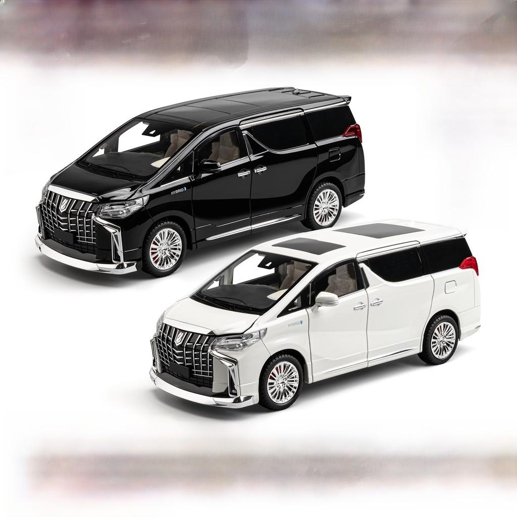 Toyota Alphard Car Model Alloy Toy Car With Sound Light For Kids Playroom