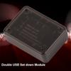 12V 24V to for QC3.0 DC?DC Set Down Double USB Fast Charging Buck Module