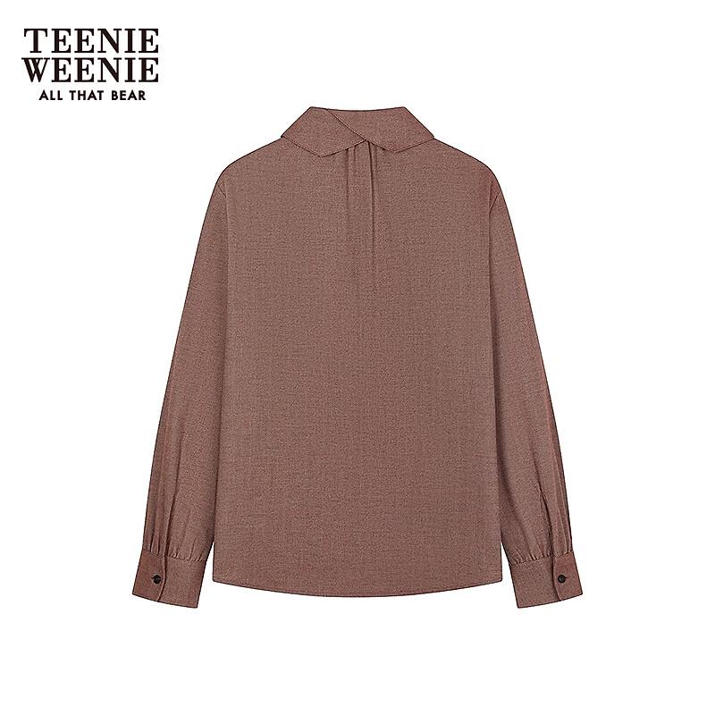 Teenie Weenie Women's Faux Denim Herringbone Shirt