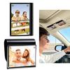 Portafoto per Auto per Parasole Clip Magnetica per Foto su Parasole Display Verticale Cornice Trasparente per Foto Auto 1-10 Pezzi