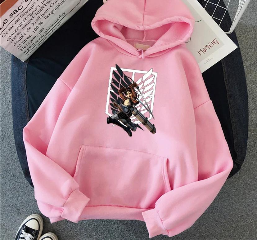 2025 Anime Attack On Titan Mens Hoodie Hoodies Men Pullover Harajuku Shingeki No Kyojin Hoody Sweatshirt Clothes Streetwear