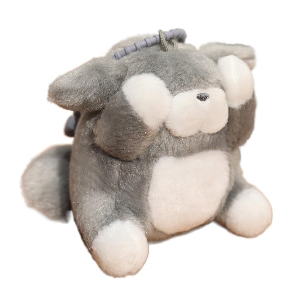 

Animal Shy Cat Dog Keychain Stuffed Plush Doll Pendant Creative Capybara Plush Pendant Bag Pendant style 3