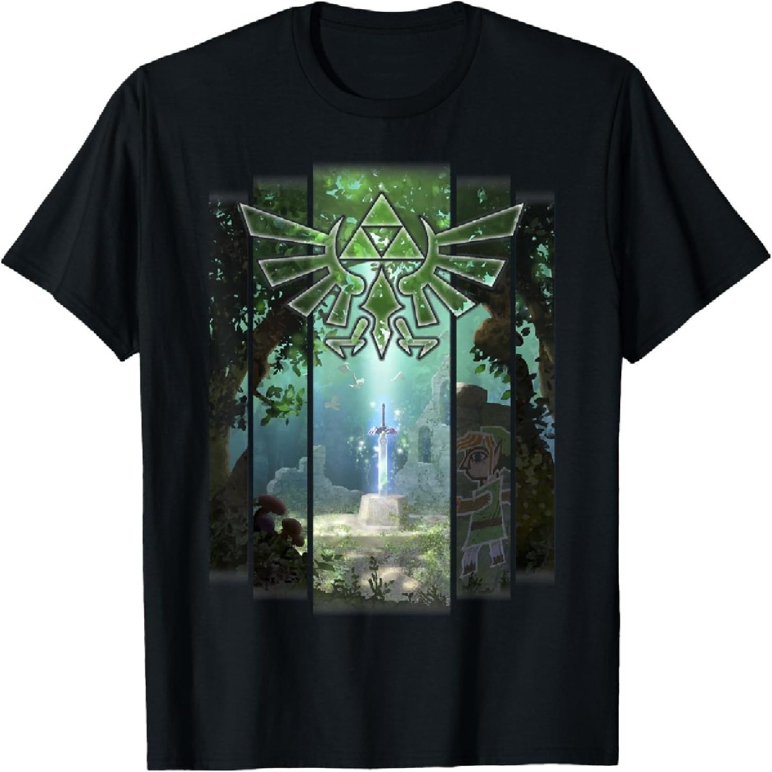 Футболка с обложкой The Legend of Zelda: A Link Between Worlds S