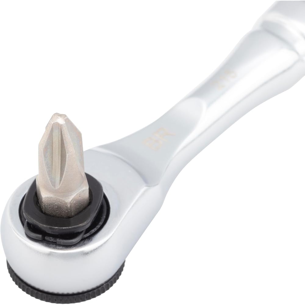 Tone Bit Ratchet Set BR6S 7-Piece with Bit Insert and Durable Design