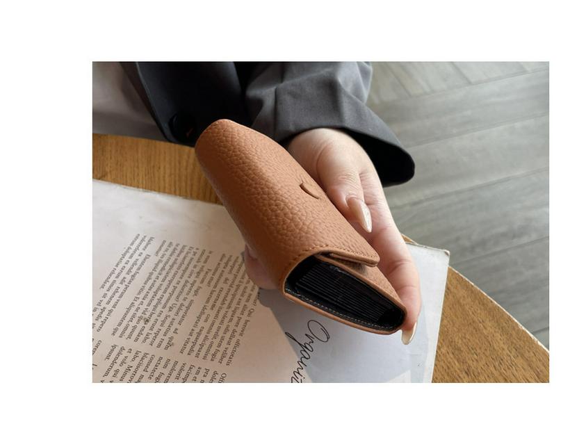 Genuine Leather Accordion Card Holder for Women - Compact, Anti-Demagnetization, Multi-Card Slots, Driver's License, Document Organizer