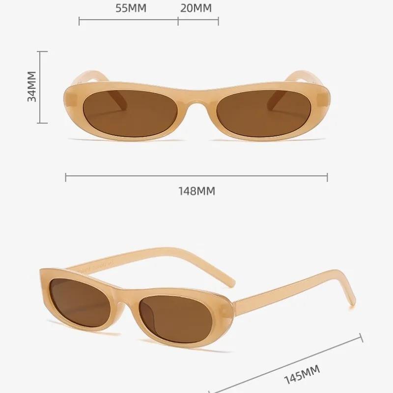 Small Frame Cat Eye Sunglasses Women Brand Designer Vintage Mirror Sun Glasses Female Personality Fashion Shades