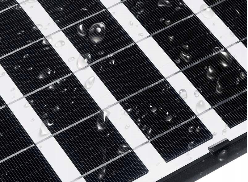 Large LED solar street lamp, outdoor, powerful 700W, lantern, sensor