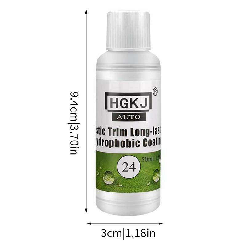 Auto Plastic Renovated Coating Car Dashboard Door Frame Cleaner HGKJ-24-20/50ML Car Interior Exterior Useful Repair Agent