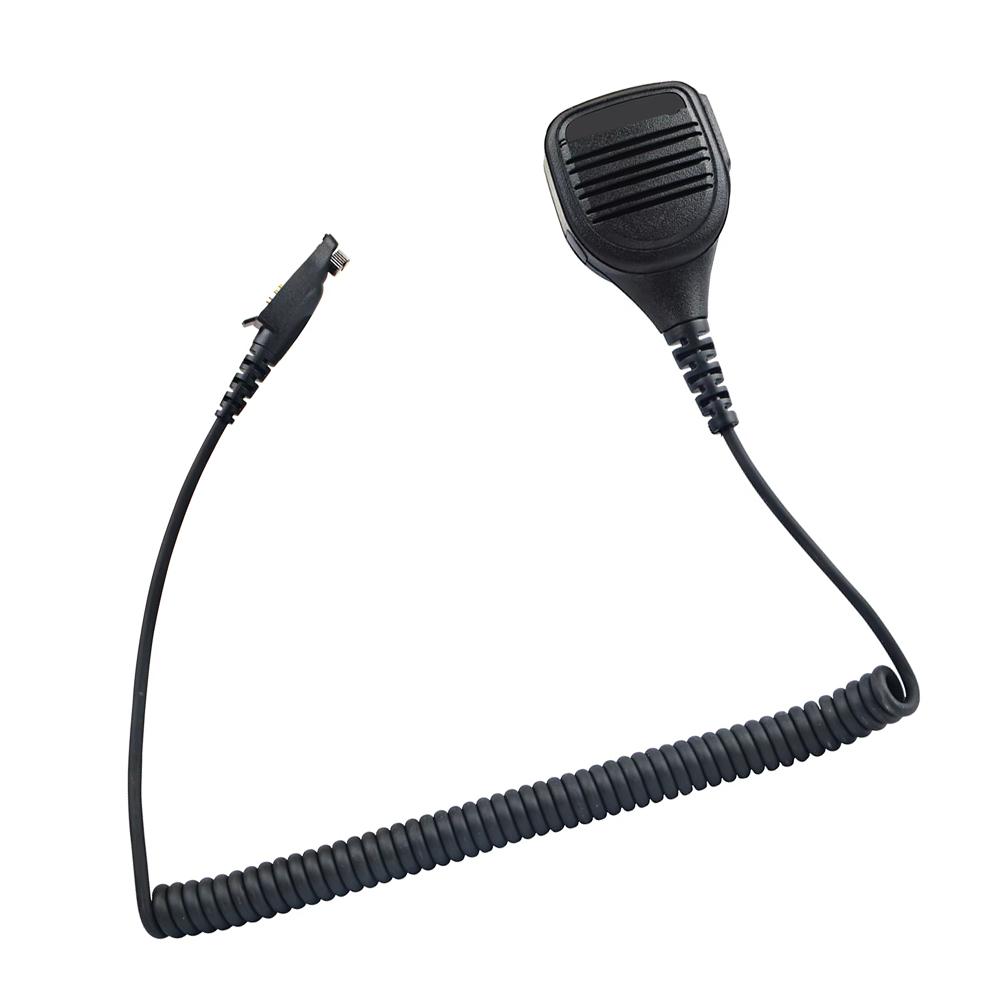 Spring Cable Handheld Speaker Mic for ROYASU Talkies UV850Pro HW UV910 HW UV938 with 0.6m to 2.5m Stretch Length