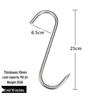 Commercial Stainless Steel S-Type Meat Hooks