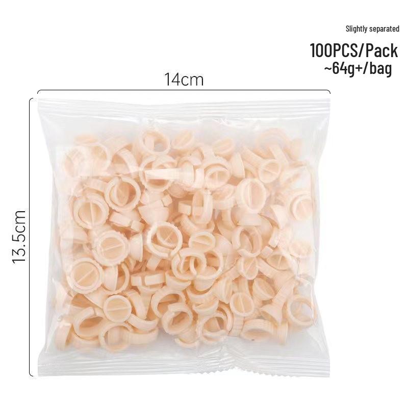 

Silicone Ring Cup for Eyelash Extension Glue 100 pcs/package