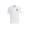 T Shirts Men's White Crew Neck Moderate Straight Fit GP0855