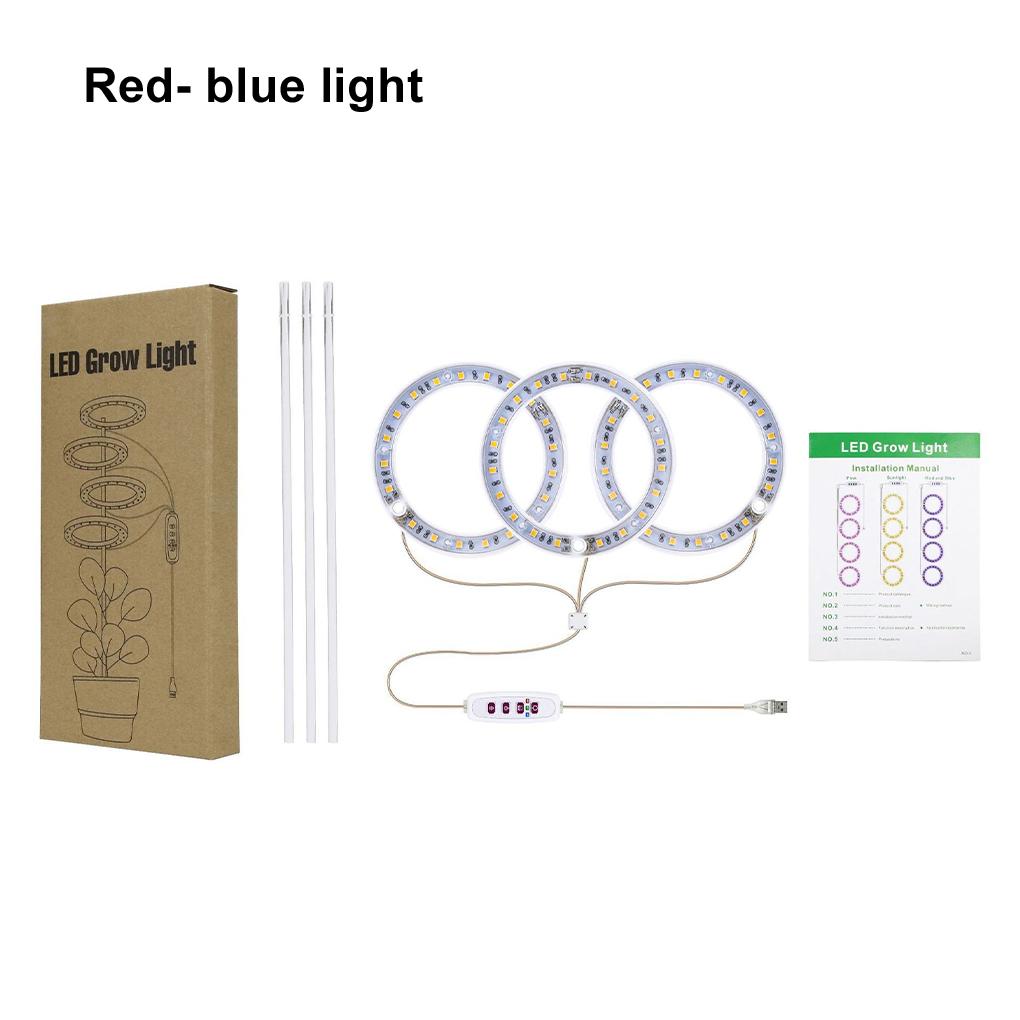 Greenhouse Essential LED Grow Lamp With Circular Memory Timing Function For Plant Seedlings Lamp