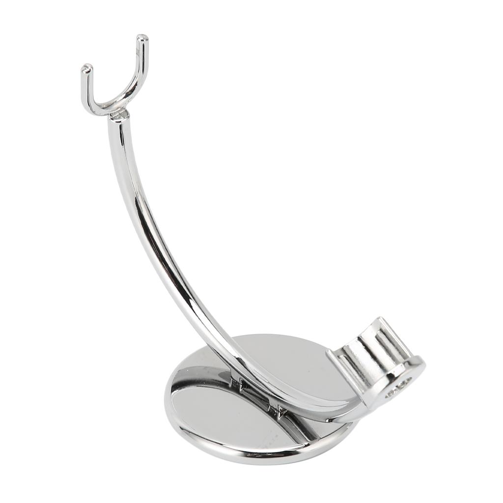 Shaver Stand Stainless Steel Single Head Shaving Brush Holder Safety Support Accessories