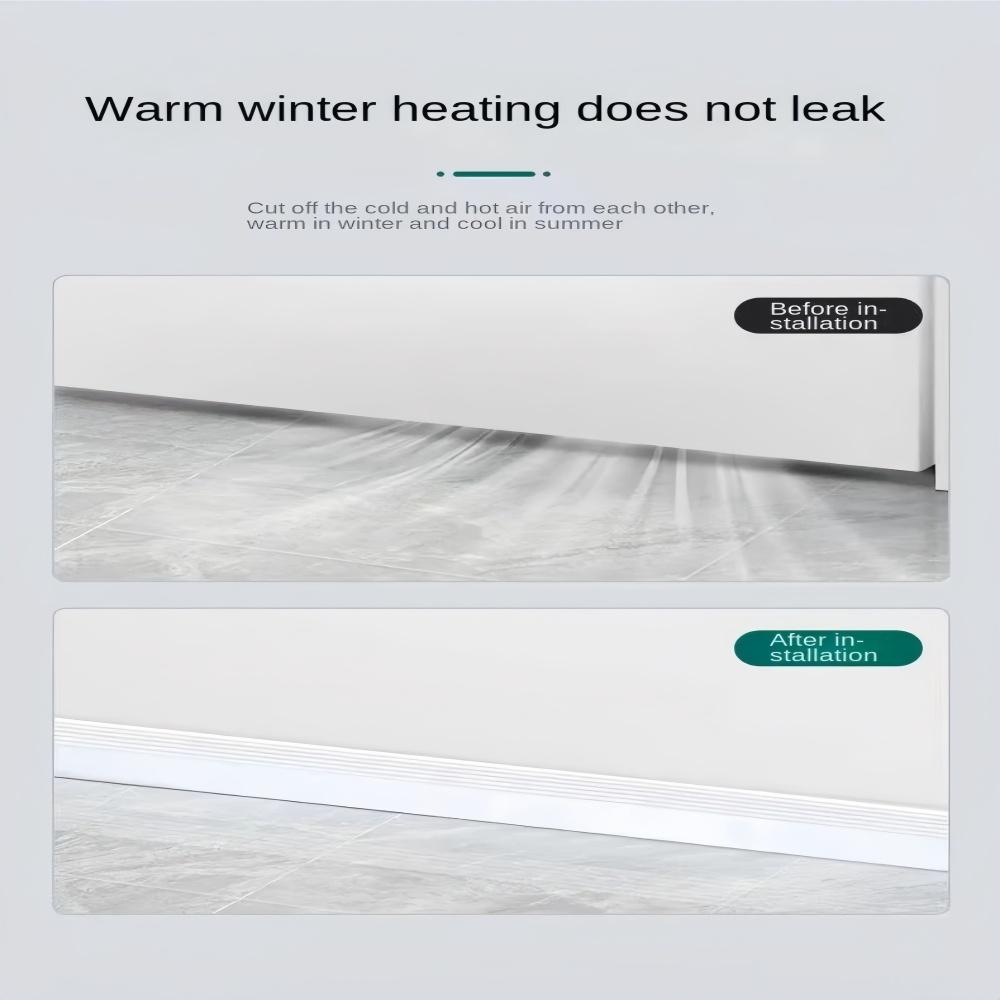 1pc 1mX3.6cm/5cm Self-adhesive Door Bottom Sealing Tape - Noise Reduction, Wind Resistance, Insect and Dust Prevention