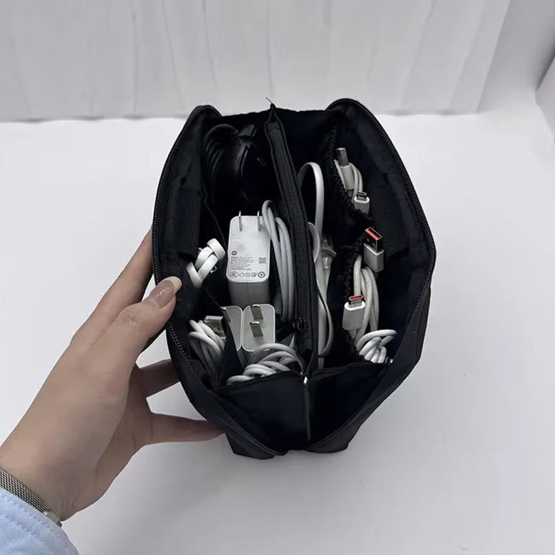 Tragbare Datenkabel-Aufbewahrungstasche Maus Kopfhörer Powerbank Digitales Zubehör Organizer-Tasche Geschäftsreise Make-up-Taschen