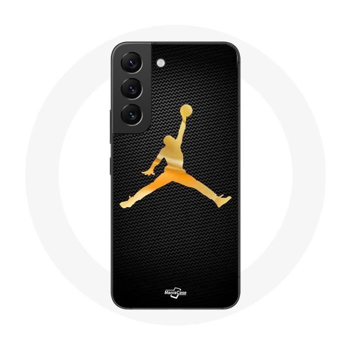Coque pour Samsung Galaxy S22 Air Michael Jordan Logo Jaune