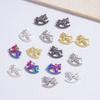 5Pcs Zinc Alloy Horse Charm Metal Electroplating Horse Charm Decoration Accessories DIY Keychain Jewelry Earring Bracelet
