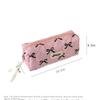 Large Capacity Stationery Bag Bowknot Cosmetic Bag Creative Stationery Organizer  Gift