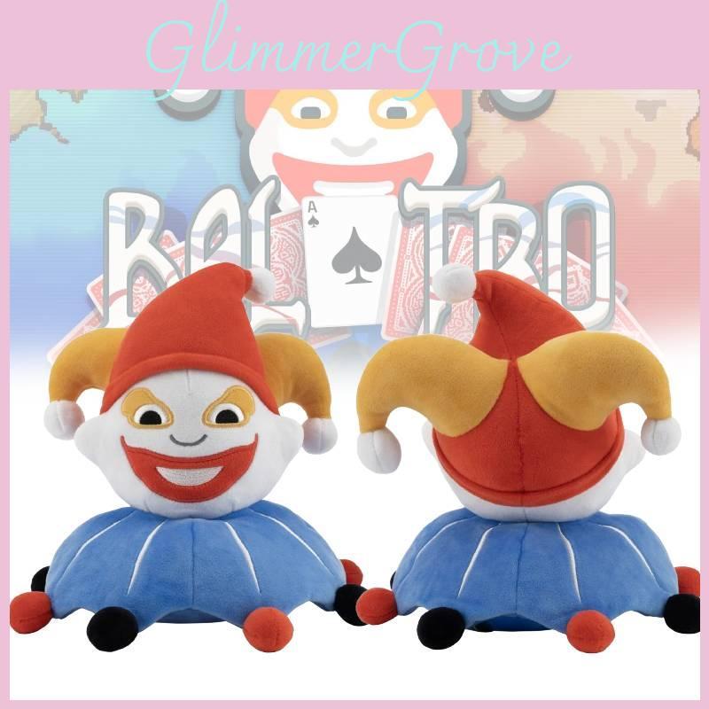 Adorable Balatro Jimbo Plush Soft Blue Clown Game Character Doll For Collectors
