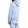 Giacca a maniche lunghe con cappuccio e zip con logo Polo Ralph Lauren da uomo grigio blu 710881517-017