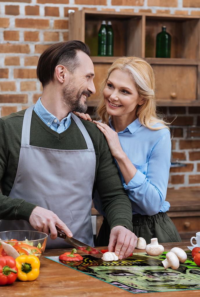 SZKLANA PŁYTA OCHRONNA NA KUCHENKĘ 70x52 DZIECI