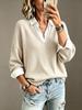Pull Élégant Manches Longues Taille Standard Bestseller - Tenue Quotidienne Décontractée, Style Européen & Américain