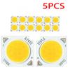 5pcs COB LED Chip 7W 10W 12W 11mm Light Emitting Surface 3000K 4000K 6000K LED Lamp Beads Spotlight Downlight Lamp Light Source