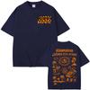 Rawayana ¿Dónde Es El After? Album Graphic T-shirt Vintage Washed Latin Pop Concert Merch Unisex Oversized Crew Neck Cotton Short Sleeve Tee Tops
