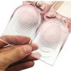 Transparent Silicone Anti-slip Heel Cushion: Thickened, Shock Absorbing, Massage Pad, Invisible and Anti-wear, Half-Size GEL