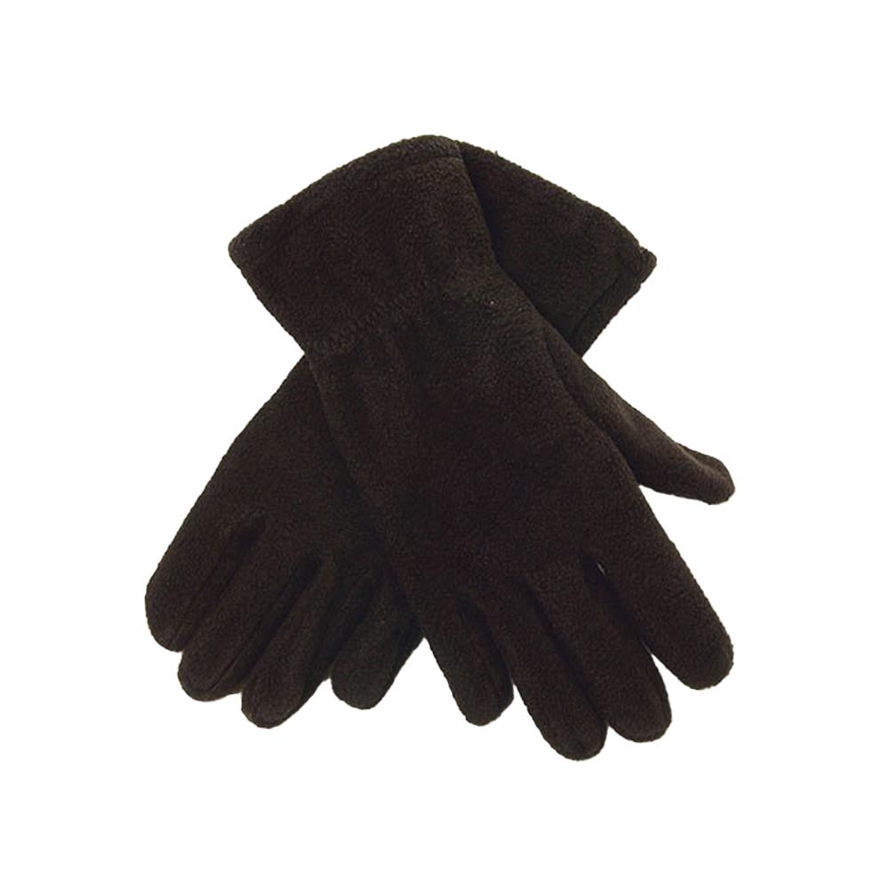 L-Merch Unisex Adult Promo Fleece Gloves