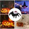 Eye Ball/Candle Shaped Glowing Spider Light Electronic Halloween Pumpkin Lamp  Home Decor