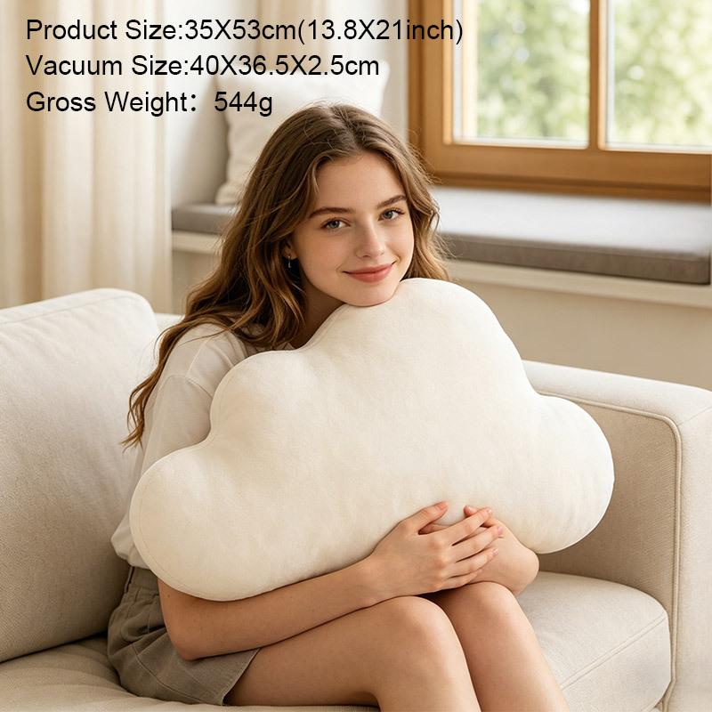 Ins Wind And Cloud Shape Throw Pillow Sleeping Pillow Bedside Sofa Backrest Cushion Office Pillow Waist Pillow Girl