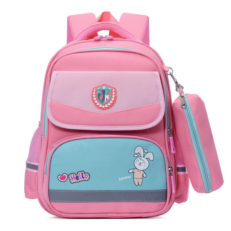 Cute And Durable Children's School Bag With Alphabet Design For Boys And Girls