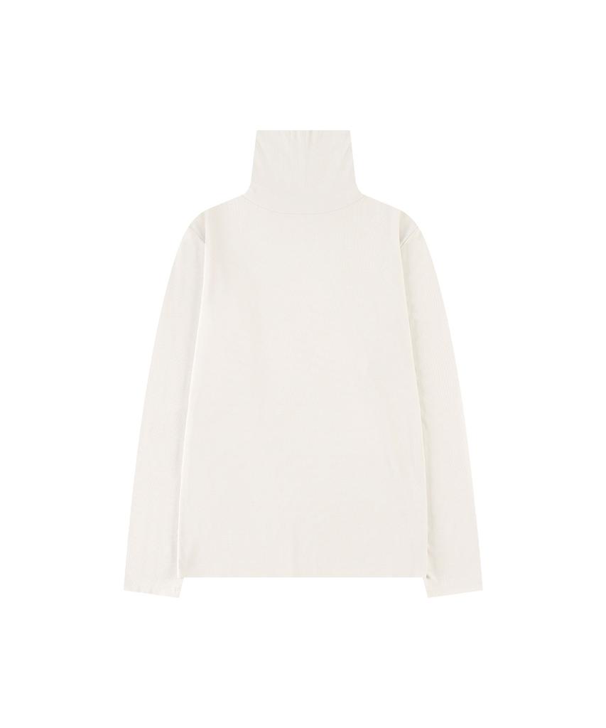 Banwonateullie A3558 Finesse Turtleneck T-Shirt_Cream