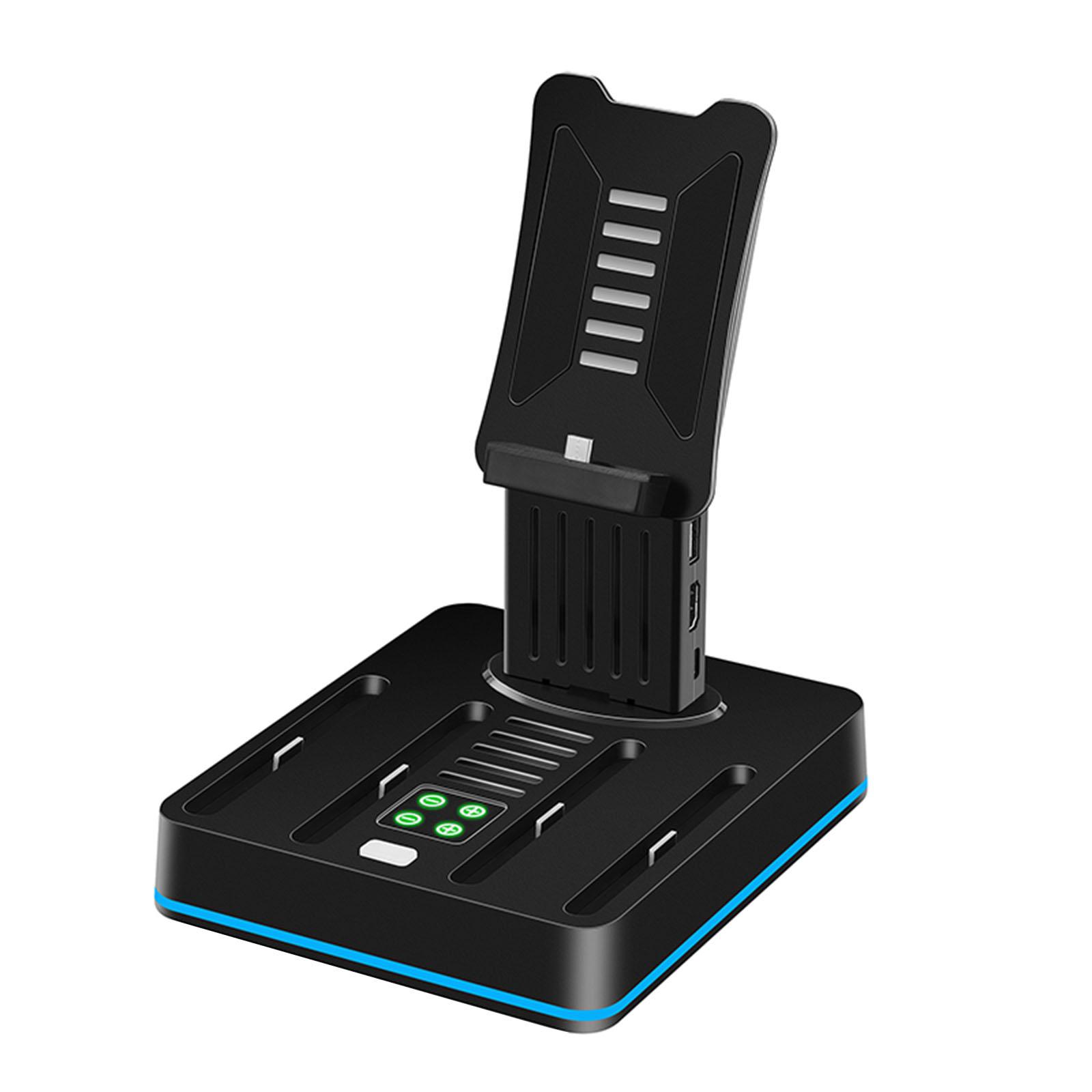 

Controller Charger with 7 Light Modes Docking Station Stand Storage Stand for Switch 2 Joy Con Controllers Gaming Accessories