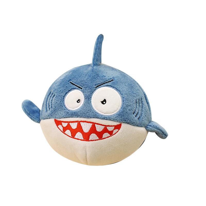 Cute Little Animal Frog Duck Pet Toy Plush Toy Doll Bouncy Ball Nice Bite Puppy Dog Toy