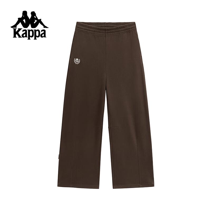 Kappa Women s 2025 Autumn Casual Straight-leg Cotton Drape Sports Pants K0F82AK08 155/60A/YS