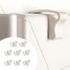 Curtain Holdbacks Pinch Pleat Hooks Strong Plastic Curtain Fixing Hooks For Home Office Window Easy to Installation