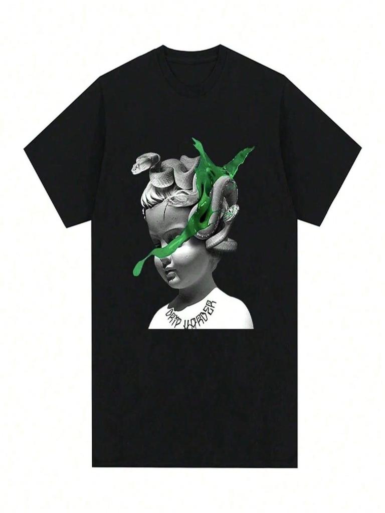 Lil & Gunna T-shirt Rapper Drip Harder Cotone Maglietta Uomo Nuova TEE TSHIRT Top Donna