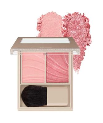 Visee Layered Fluri Rouge PK-2 Verbena Pink 5,8g Glänzender, gesunder Teint, Kollagen, Hyaluronsäure, feuchtigkeitsspendend, rosa Farbe