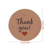 100pcs With String Gift Tags Brown Kraft Paper Tags Price Tag Handmade Hang Label  Home Made Crafts