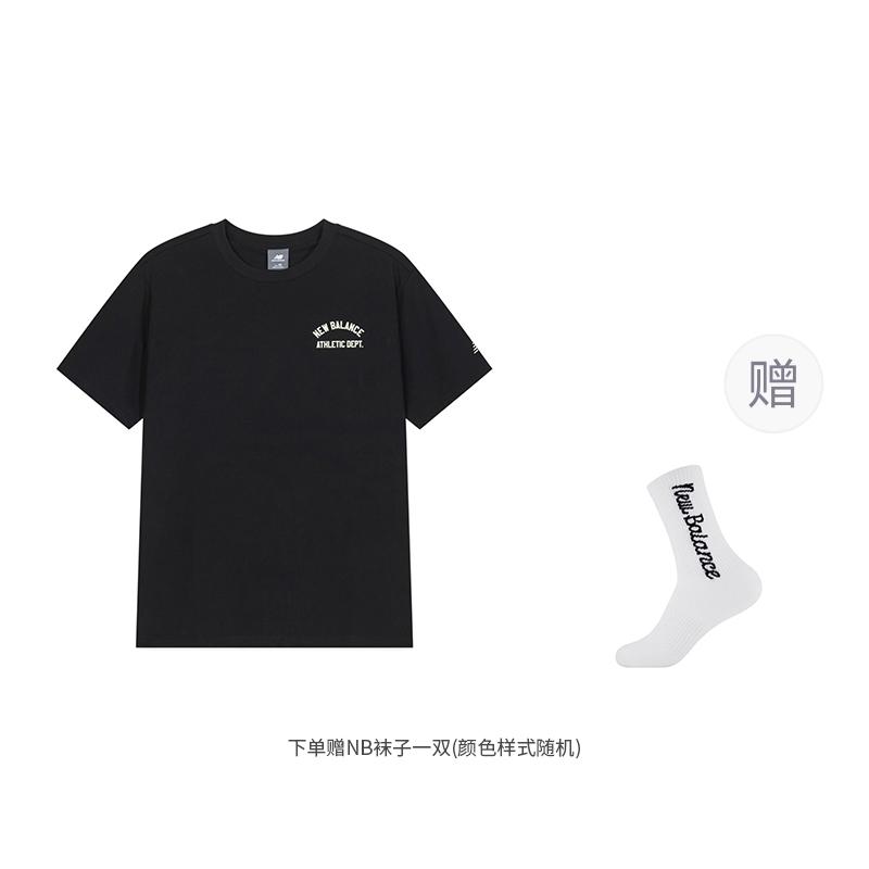 New Balance New Balance NB Short Sleeved Unisex Black AMT41315-BK